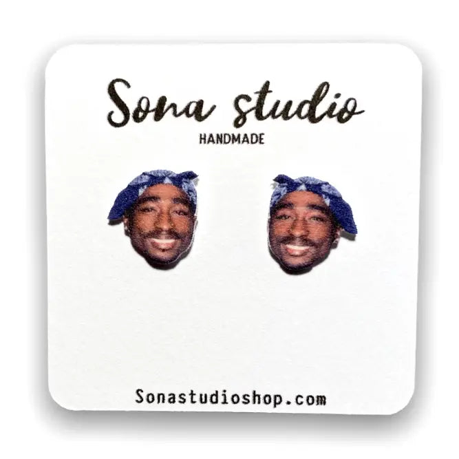 West Coast Earrings (2Pac Inspired)