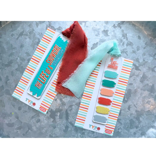 Taylor Showgirl Paint Swatch Bookmark