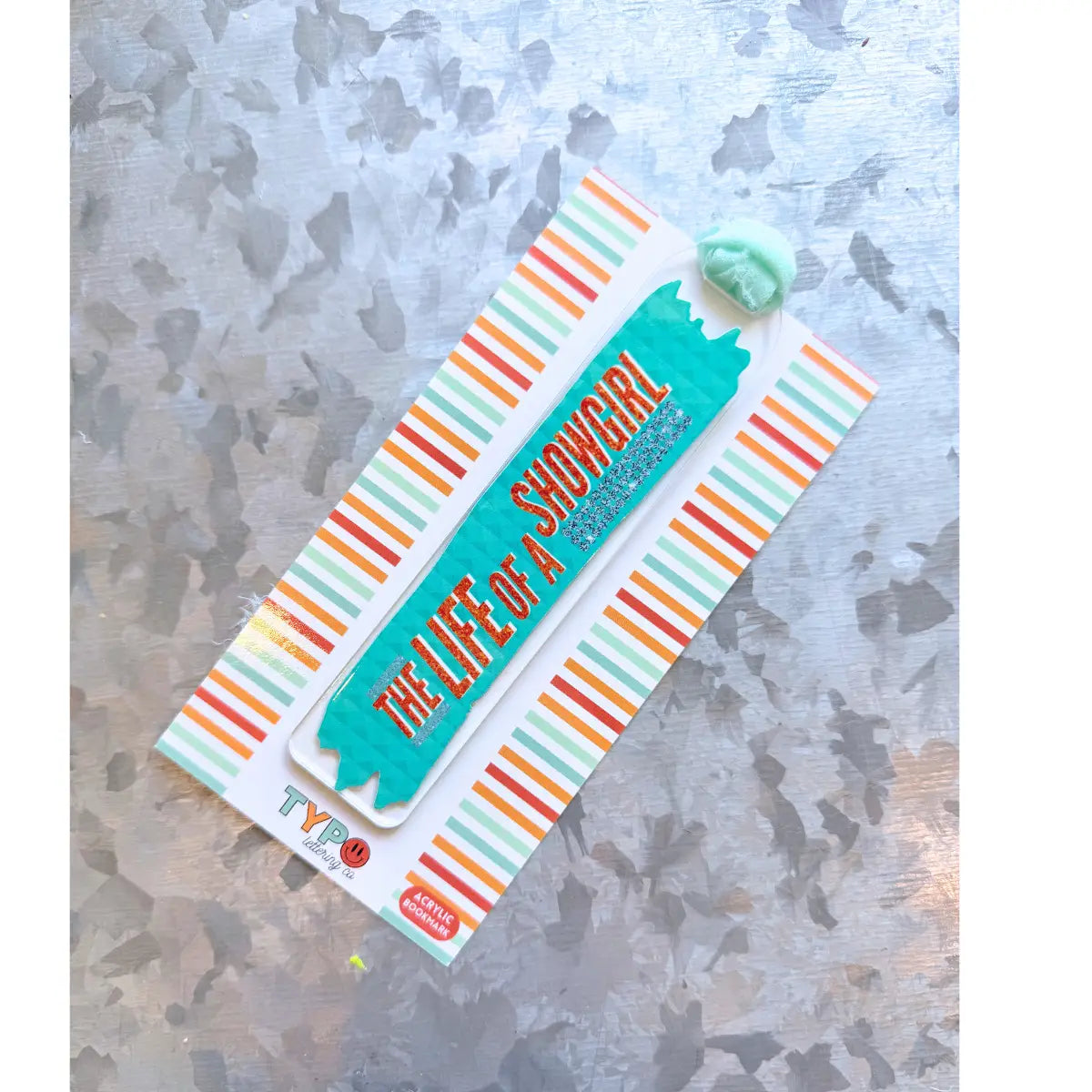 Taylor Showgirl Paint Swatch Bookmark