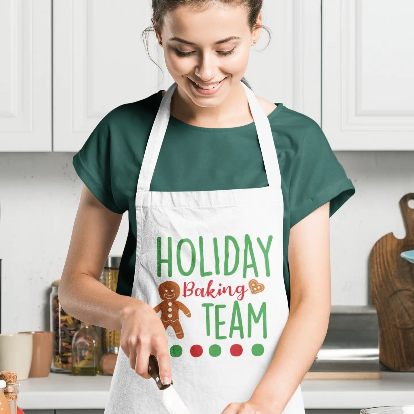 Holiday Baking Team Apron