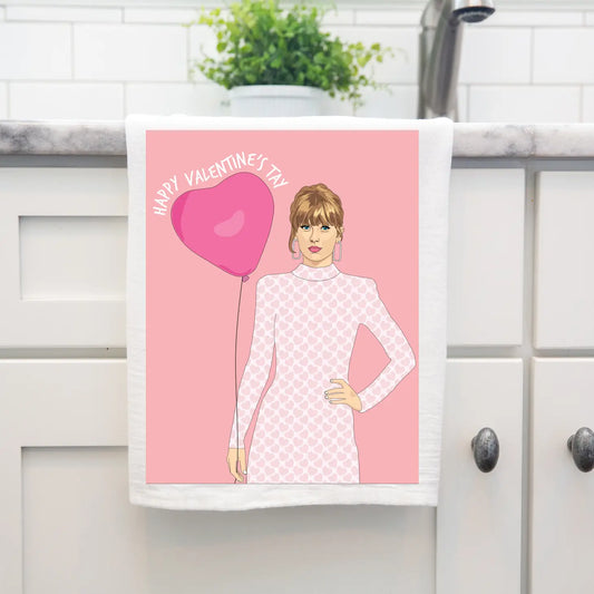Happy Valentine's Tay Towel