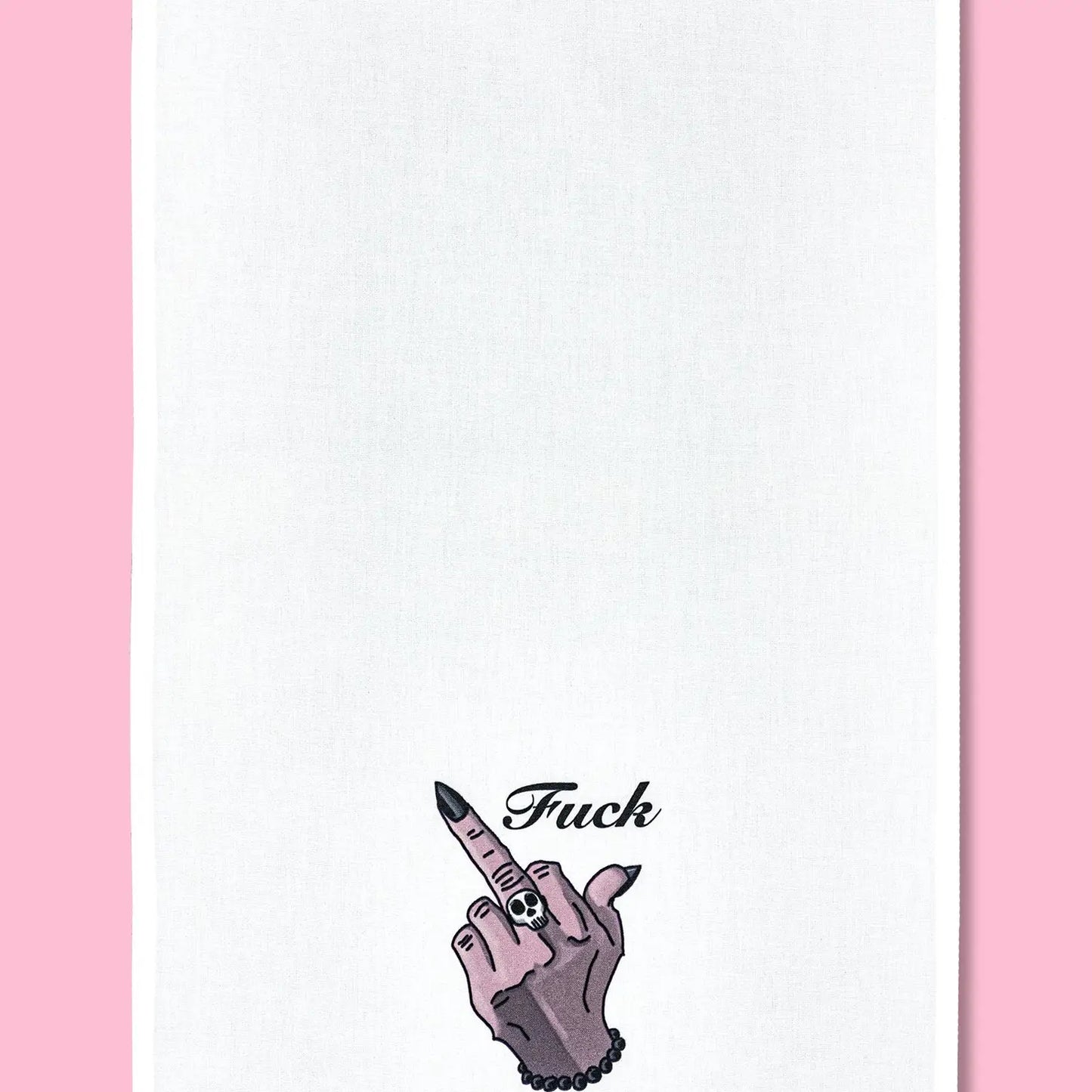 Fuck This Shit Goth Kitchen Towel