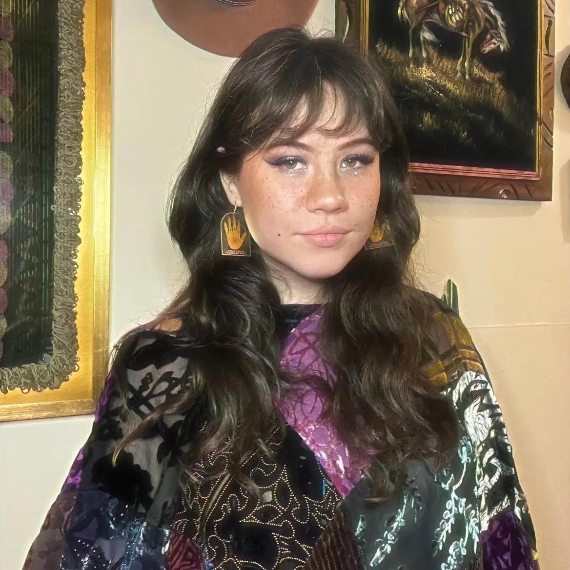 Affirmation Earrings What I Want Wants Me More