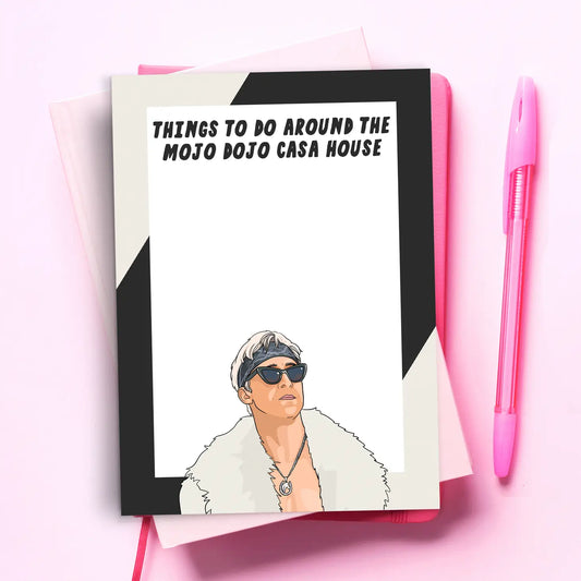 Barbie Ken "Mojo Dojo Casa" Notepad