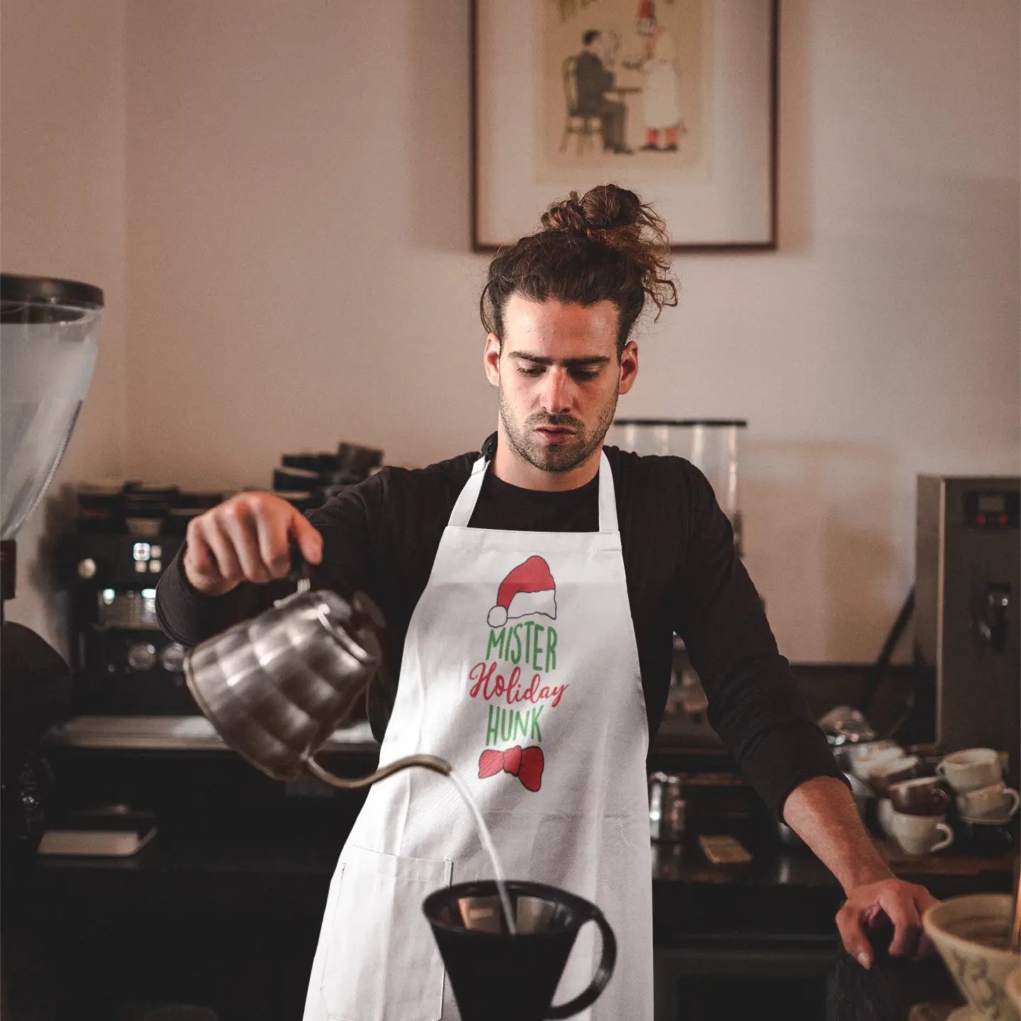 Holiday Hunk Apron