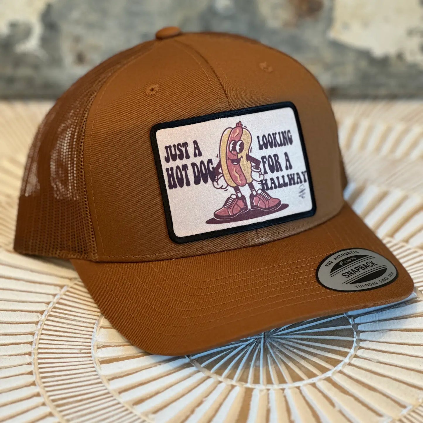 Hotdog Down A Hallway Trucker Hat