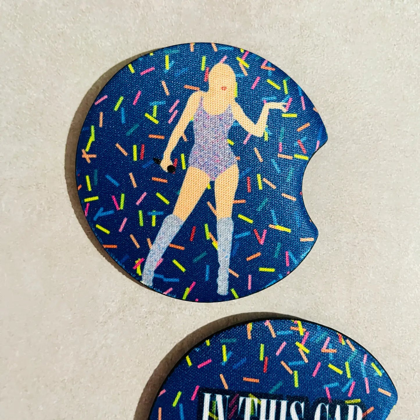 Taylor's Version Album Inspired Design Car Coasters