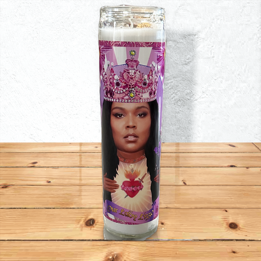 Lizzo Saints Candle
