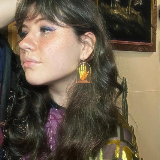 Affirmation Earrings What I Want Wants Me More