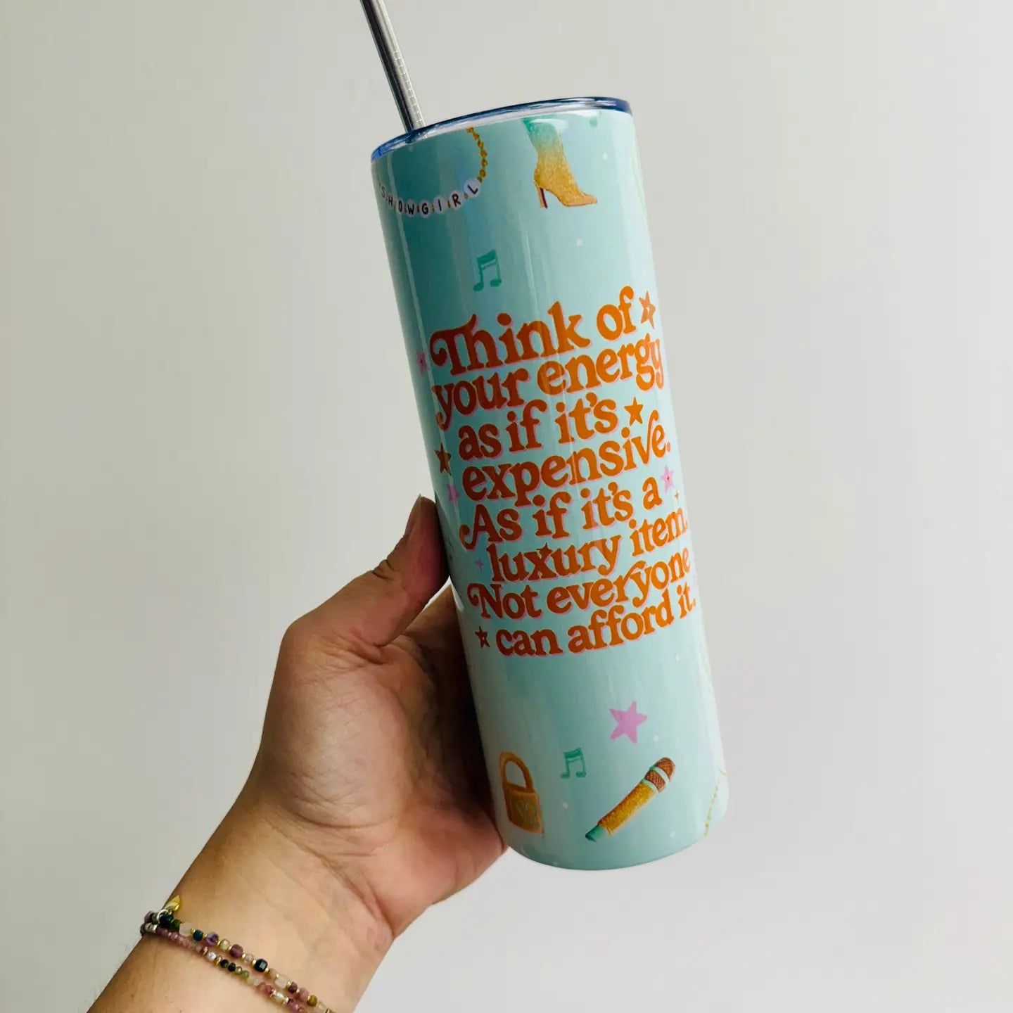 Taylor Inspired "Your Energy Is Expensive" 20 oz Steel Tumbler