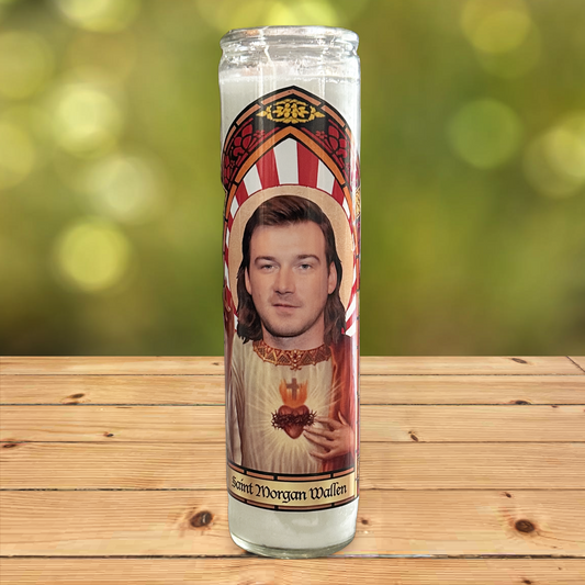 Wallen Parody Illustration Saint Candle
