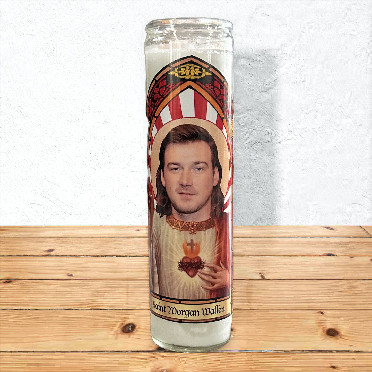 Wallen Parody Illustration Saint Candle