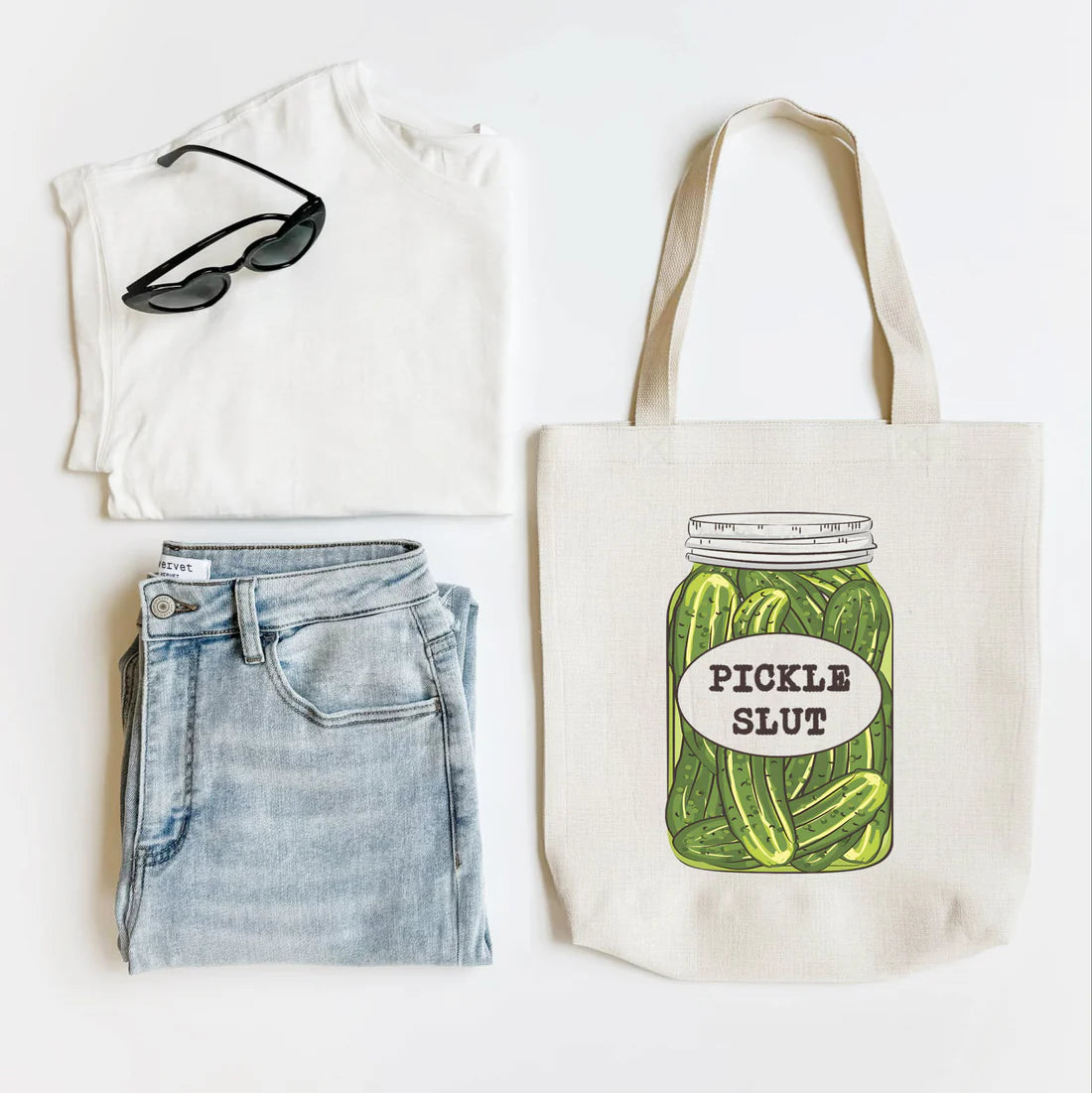 Pickle Slut Tote Bag