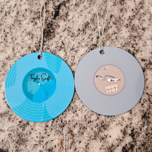 Taylor Swift Inspired "1989" Vinyl Record Illustrated Decoration/Ornament