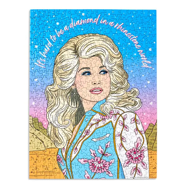 Dolly Cowgirl Diamond Puzzle