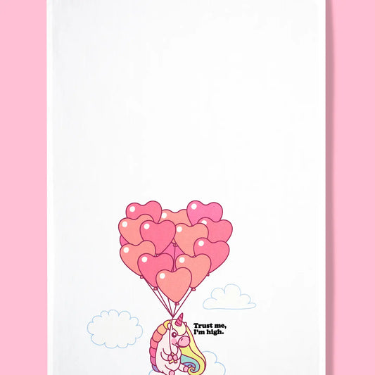 Trust Me, I'm High Marijuana 4:20 Dishtowel