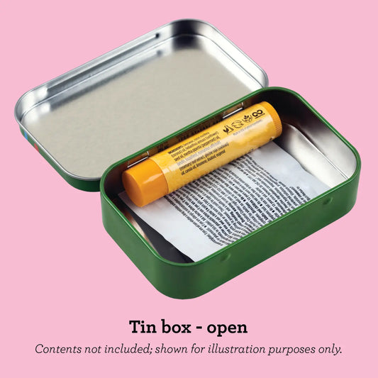 Stop Snooping Bitch Stash Tin - Purse-Size Food-Safe Tin Box