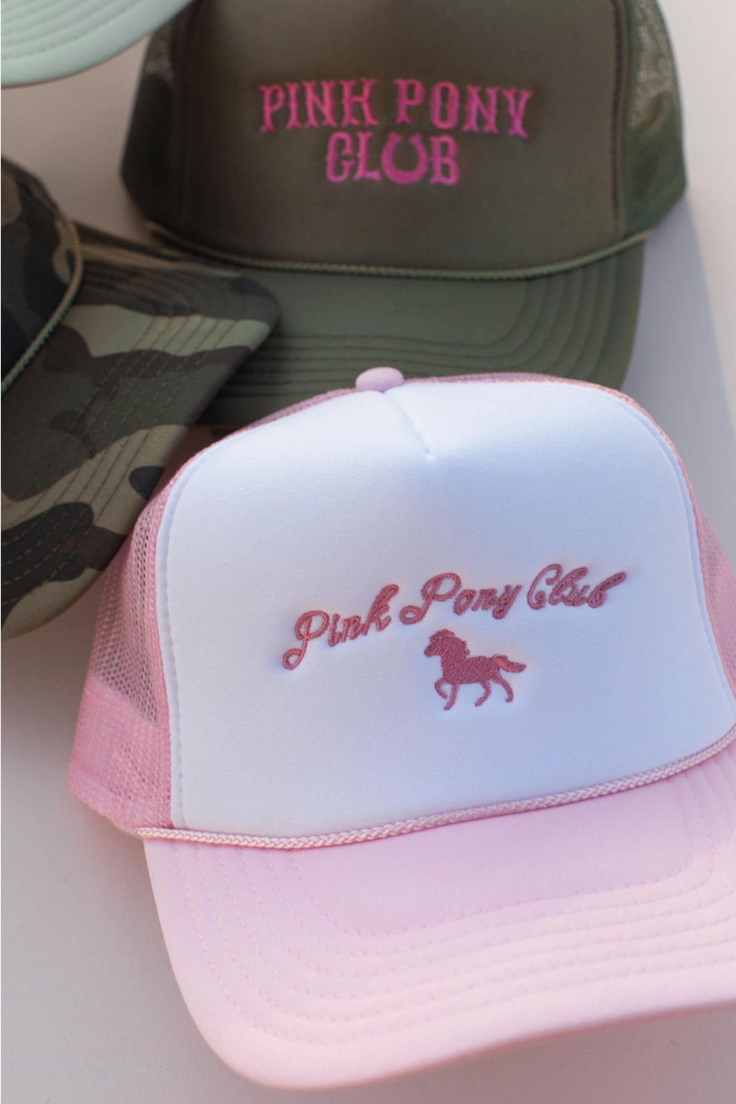 Chappell Roan Pink Pony Club Trucker Hat