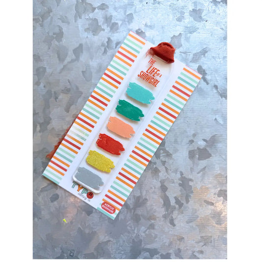 Taylor Showgirl Paint Swatch Bookmark