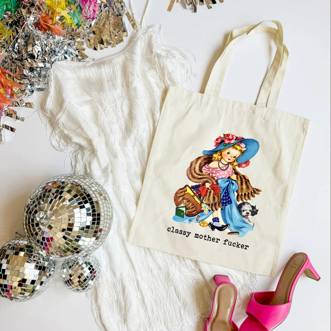 Classy Mother Fucker Tote Bag