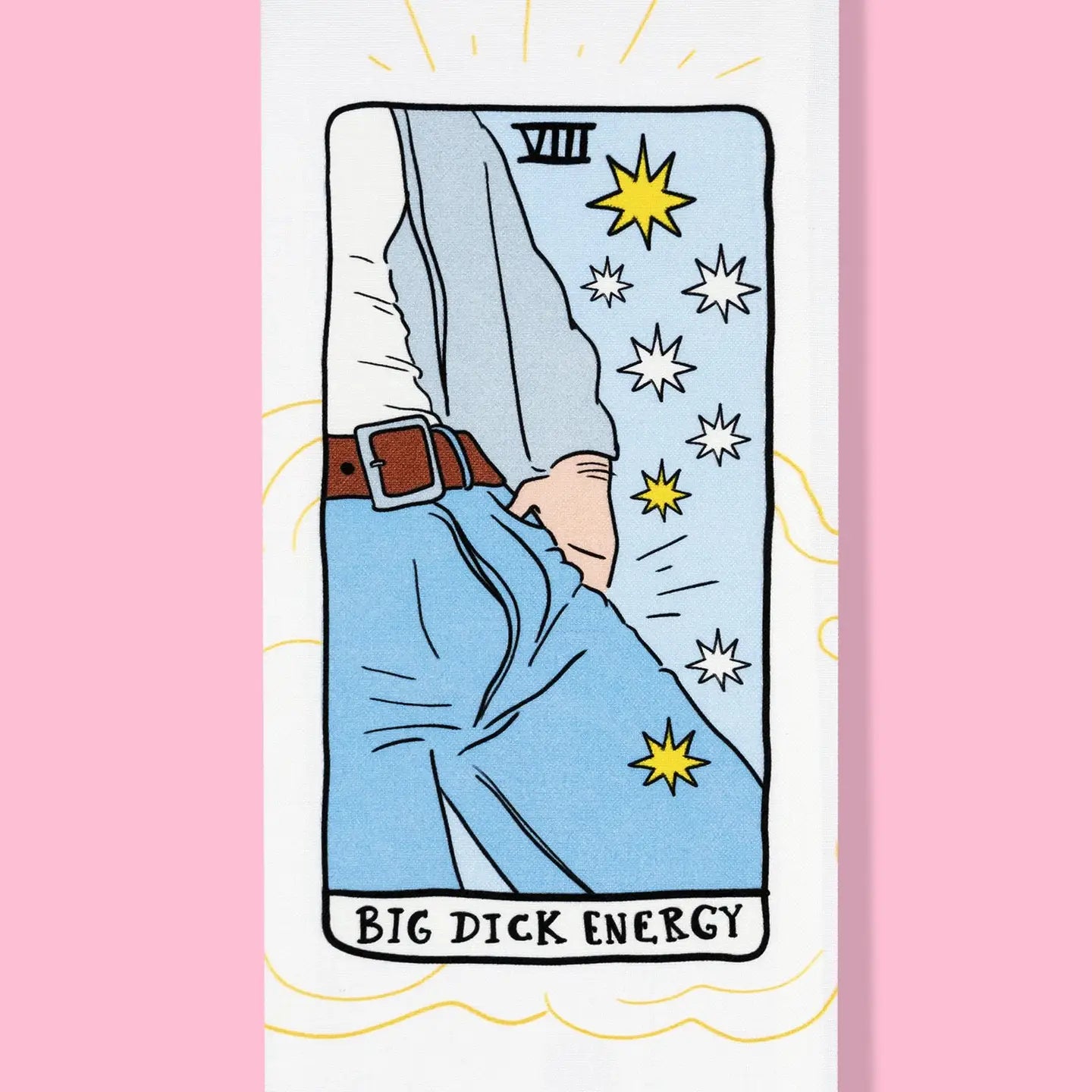 Big Dick Energy Tarot Kitchen Dishtowel