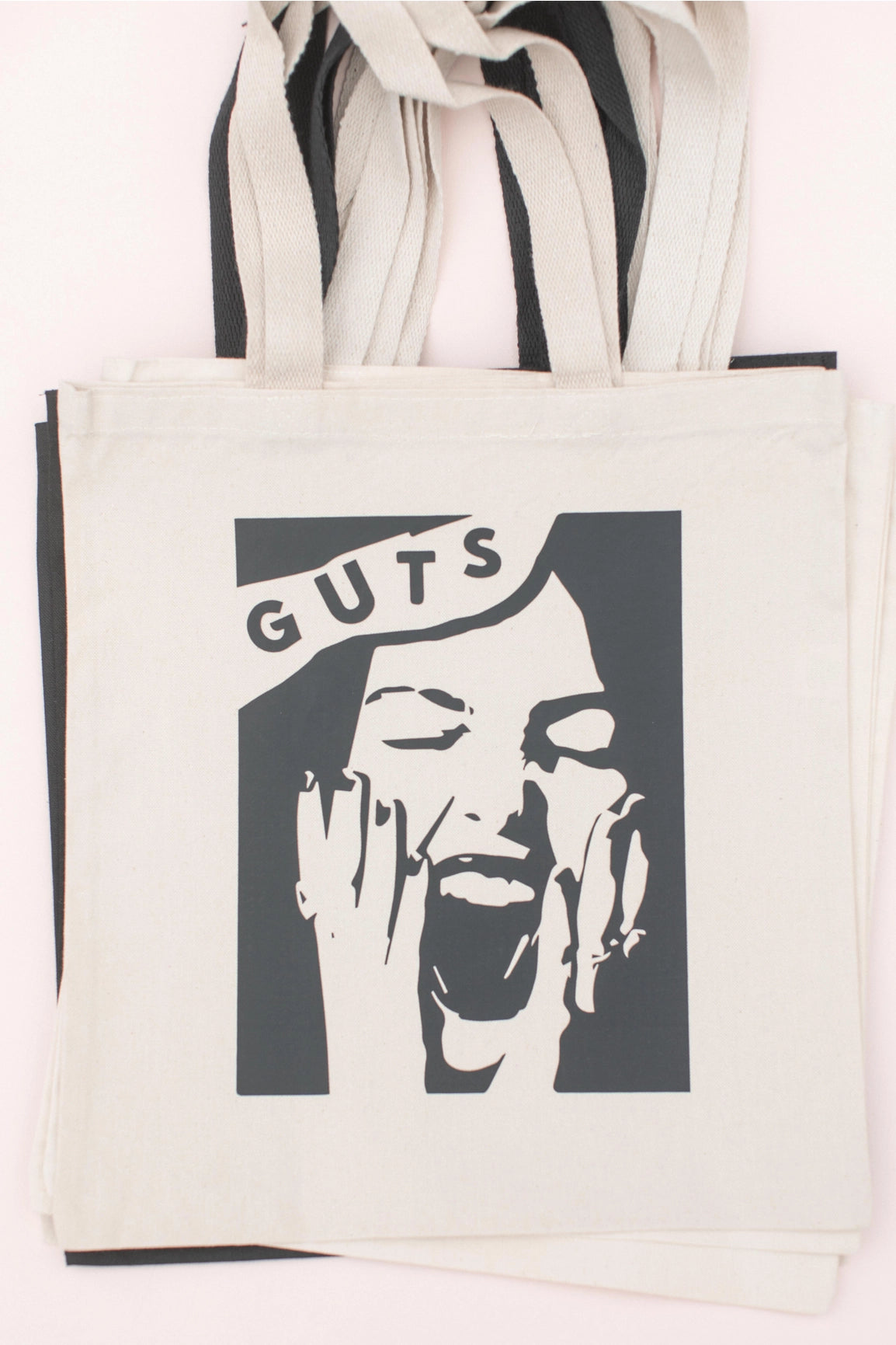 Olivia "Guts" Canvas Tote