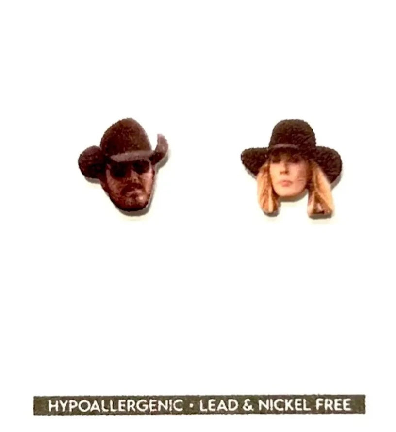 Cowboy & Cowgirl Earrings (Yellowstone Inspired)