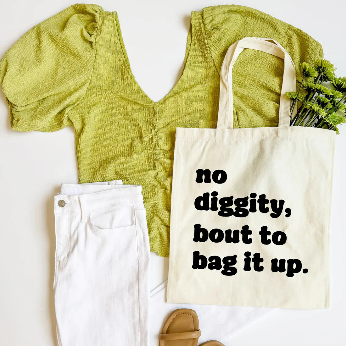 No Diggity Bout to Bag it Up Tote Bag