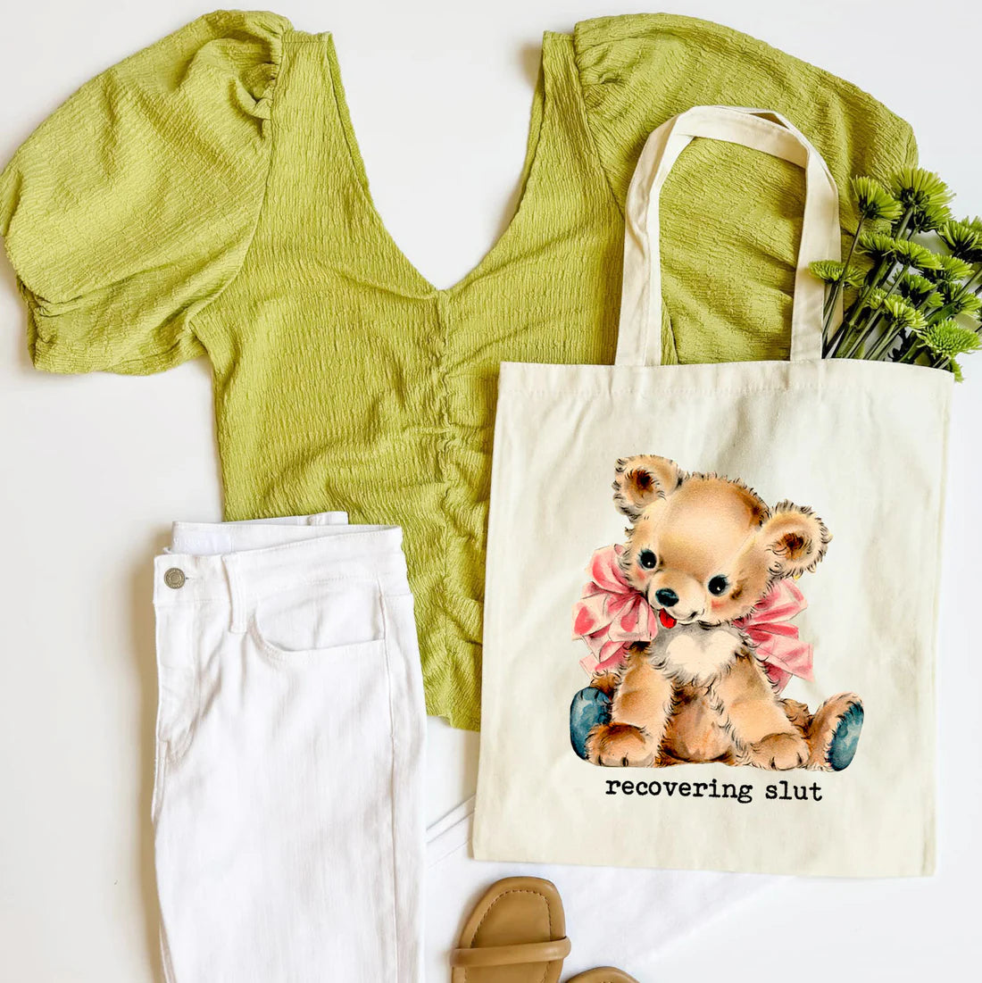 Recovering Slut Tote Bag
