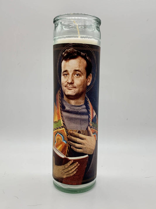 Bill Murray Parody Illustration Saint Candle