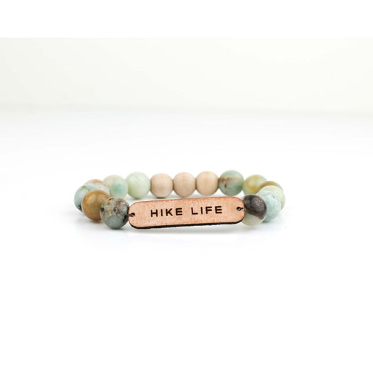Hike Life Leather & Stone Oil Diffuser Bracelet