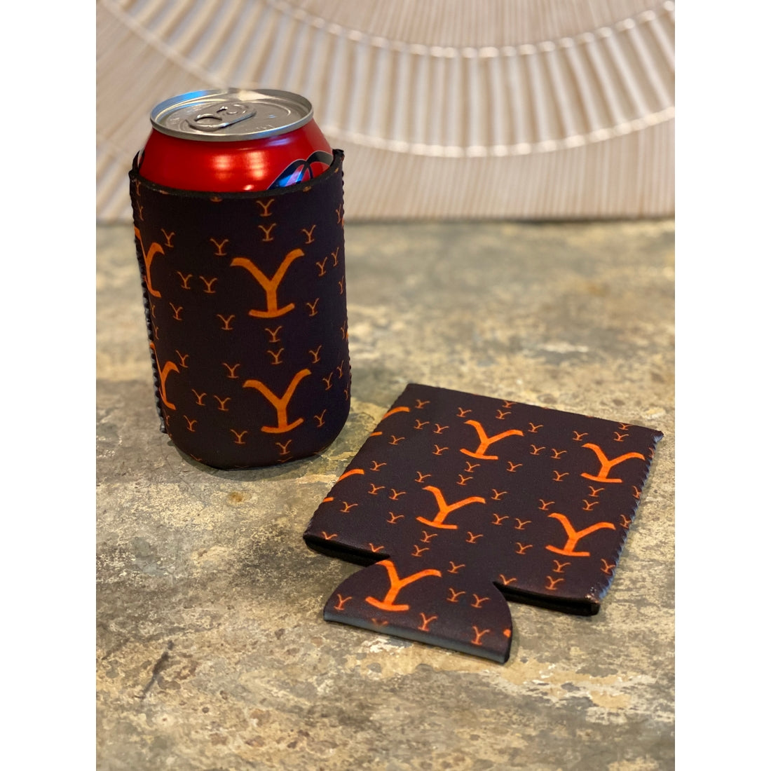 "Yellowstone Blue" Neoprene Can Sleeve