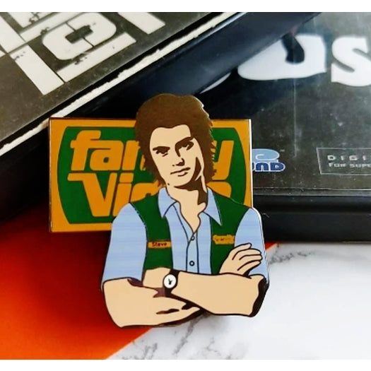 Steve Enamel Pin