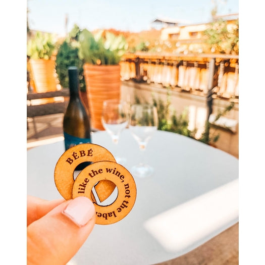 Schitt's Creek Leather Drink Tags