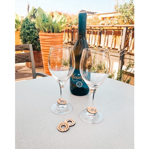 Schitt's Creek Leather Drink Tags