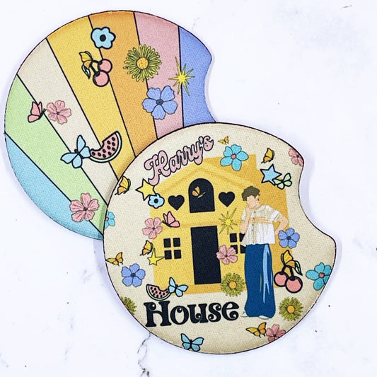 Harry "Harry's House" Inspo Design Car Coasters