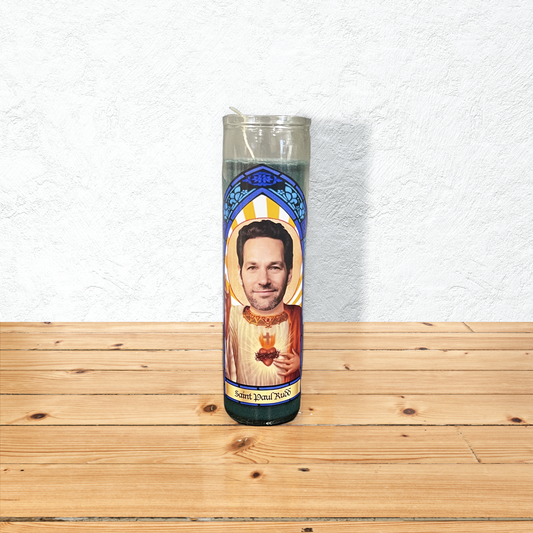 Paul Rudd Parody Illustration Saint Candle