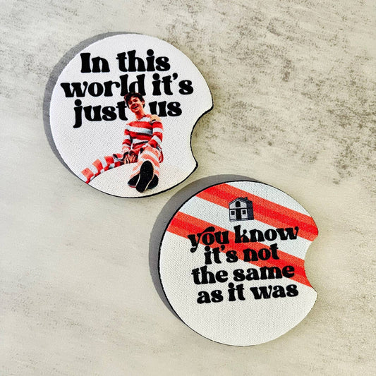 Harry As It Was Design Car Coasters