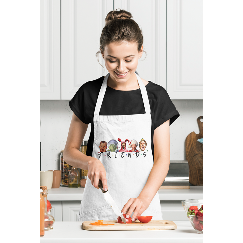 Christmas Friends Apron