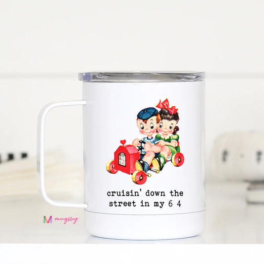 Cruisin' Down the Street Travel Cup