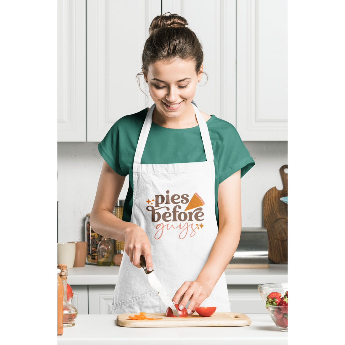 Pies Before Guys Holiday Apron