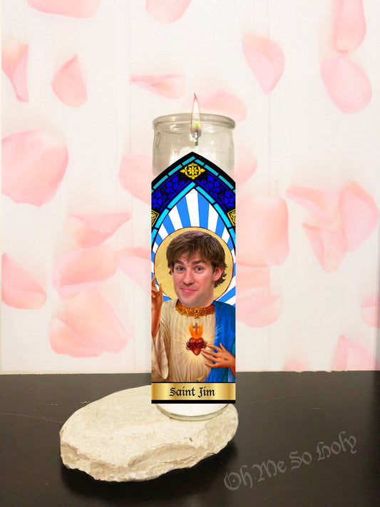 Jim Halpert Saint Candle