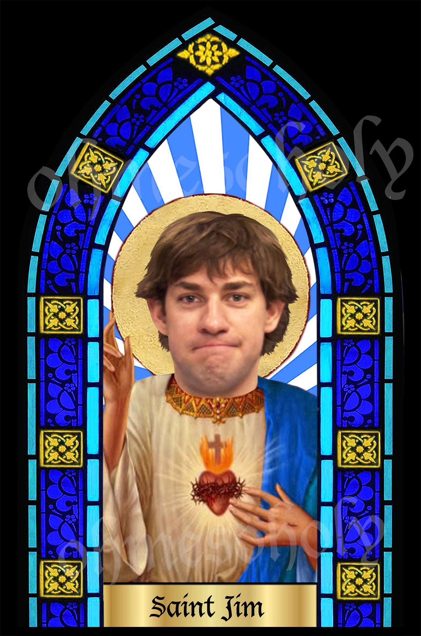 Jim Halpert Saint Candle