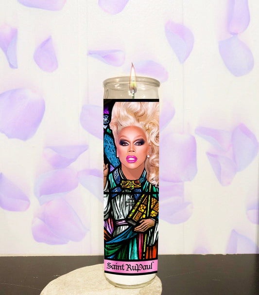 Ru Parody Illustration Saint Prayer Candle