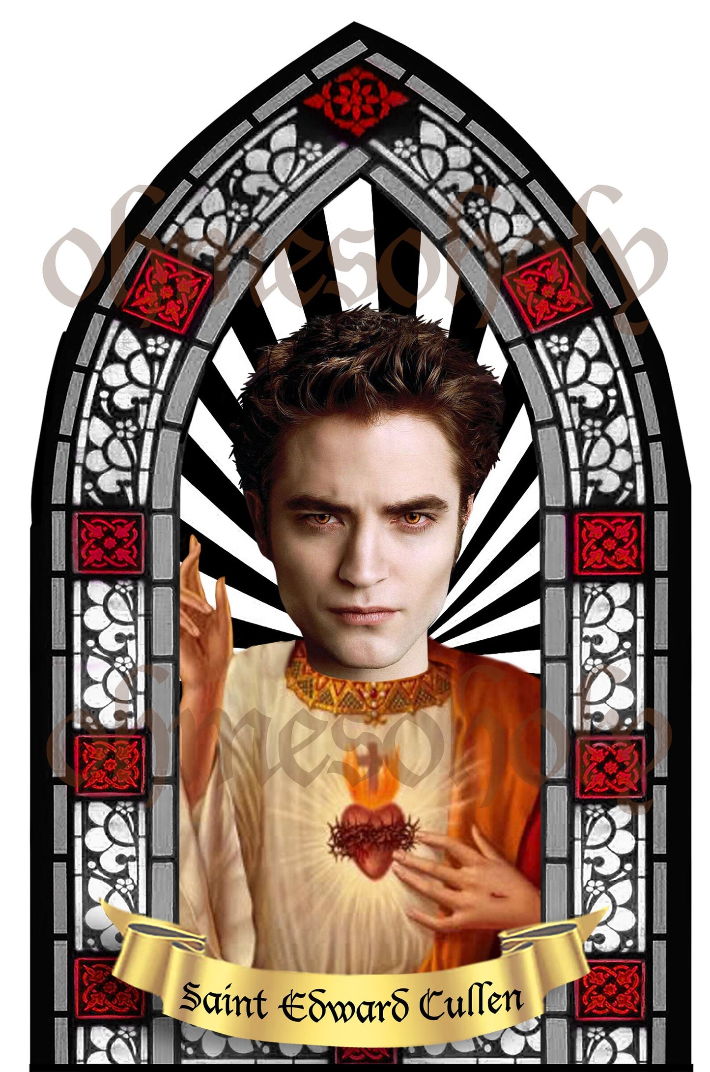 Edward Cullen Saint Candle