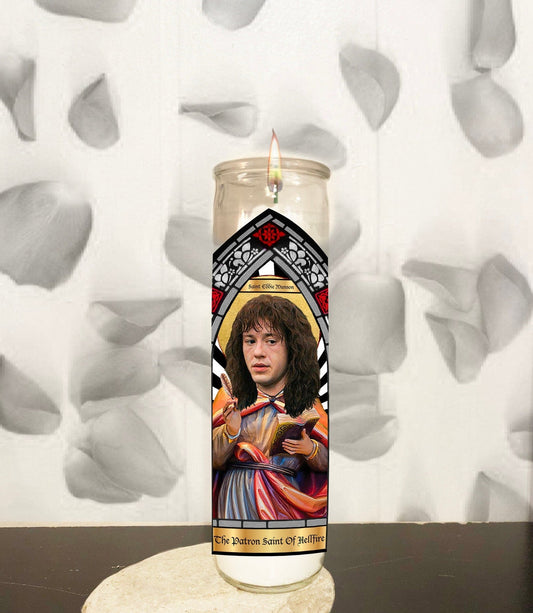 Eddie Munson Parody Illustration Saint Candle