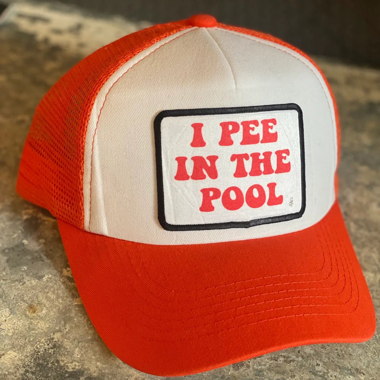 I Pee in the Pool Trucker Hat