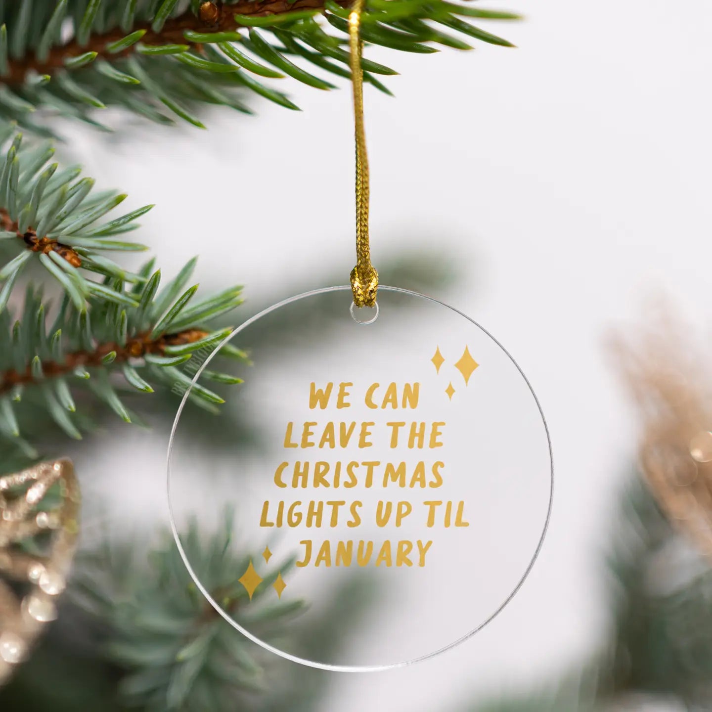 Taylor Swift "Lover" Inspired Acrylic Ornament