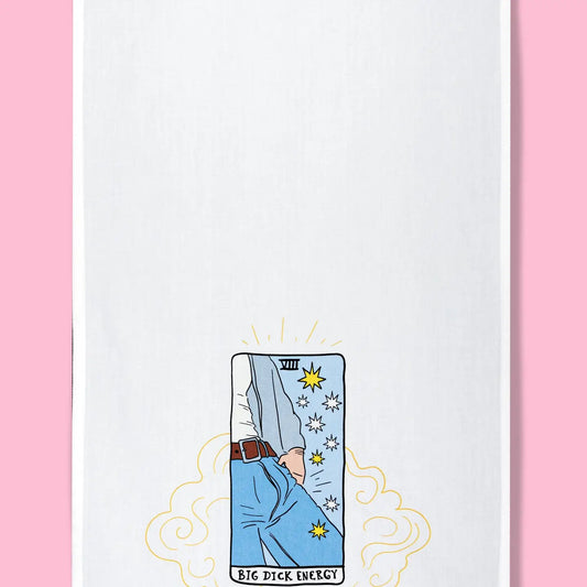 Big Dick Energy Tarot Kitchen Dishtowel