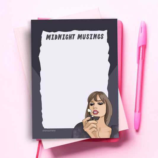 Taylor "Midnight Musings" Notepad